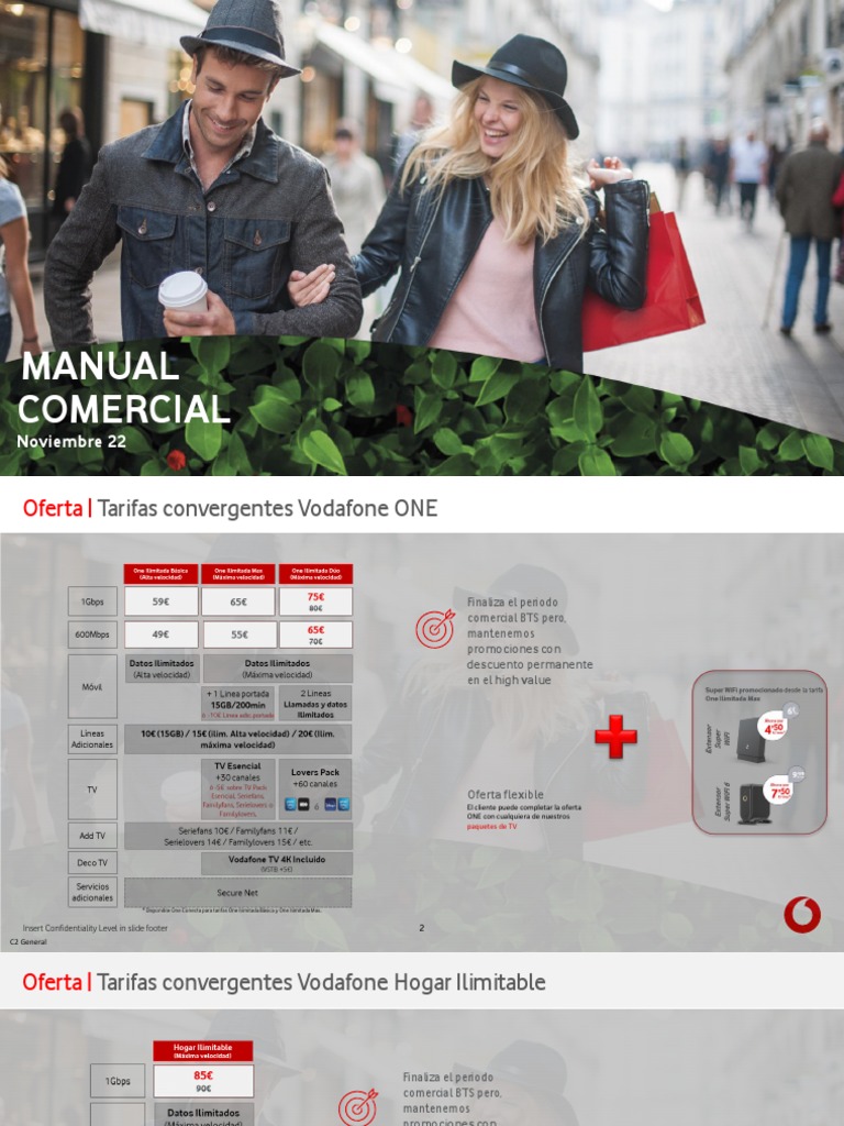 Vodafone Noviembre Pdf Itinerancia Tecnología De Información Y