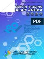 Kecamatan Sadang Dalam Angka 2020