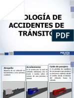 TIPOLOGIA DE ACCIDENTES y DAÑOS MATERIALES