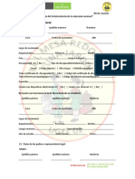 Ficha Datos Del Estudiante IEI Mesa Redonda