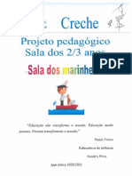 Sala2 - 3 Anos Projeto Pedagogico