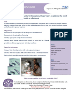 Hands-on Oral Surgery CPD Course