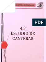 Estudio de Canteras