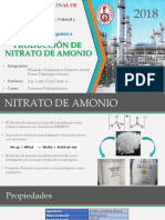 Nitrato de Amonio Huamán Poma Dic 2018