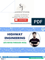 Highway Engineering Notes 