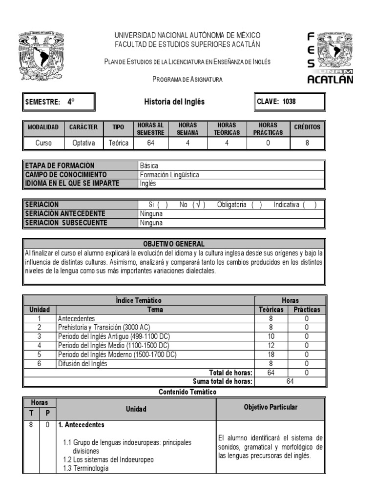 Historia Del Ingles PDF Idioma en Inglés Idiomas