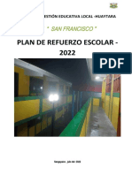 Plan refuerzo IE San Francisco