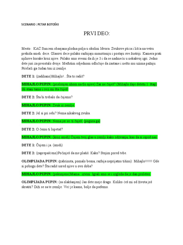 SCENARIO | PDF