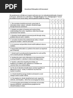 EDUC PHILO Self Assessment