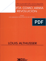 Althusser - Ideología. en La Filosofia Como Arma de La Revolucion