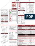 Controlador digital de temperatura A104 manual