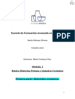 Primera Parte Módulo Materiales Cerámicos y Química Cerámica.