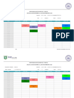 Cronograma de Examenes E.P Derecho 2022-I F-Andahuaylas Segunda Parcial Finales