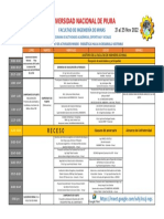 Programa de Actividades Aniversario FIM 2022