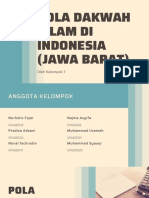 Pola Dakwah Di Indonesia (Jawa Barat)