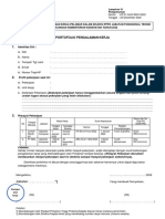 Lampiran VI TEKNIS Portofolio Pengalaman Kerja