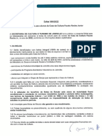 Edital Bolsa Estudos Casa Cultura Joinville 2022