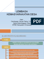 MATERI Kelembagaan Karang Taruna