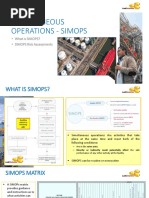 SIMOPs Safety Procedure Overview | PDF | Risk | Risk Management