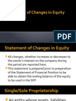 Statement of Changes in Equity (SCE)