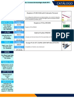 Catálogo Raspberry Pi y Orange Pi dispositivos