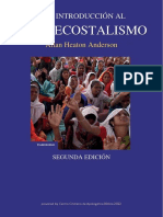 Una Introducción Al Pentecostalismo - Allan Heaton Anderson