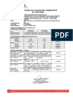 N° 972-2020 CERTIFICADO DE CALIDAD PVC 21mm (1-2) PN-10 AGUA NTP 399...