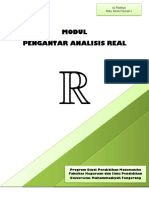 Modul Analisis Real (1)