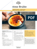 Recipe of The Week Creme Brulee