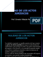 Nulidad Actos Juridicos