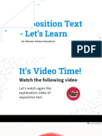 Materi - Let's Learn (Exposition Text)