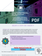 GRUPO 2 Reduccion de Orden - Trabajo