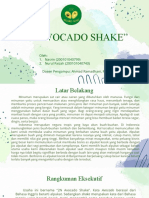 2N Avocado Shake - Bisnis Plan Kewirausahaan - Revisi