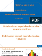 ESTADÍSTICA APLICADA Semana 13