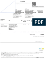 Tax Invoice for Headphones