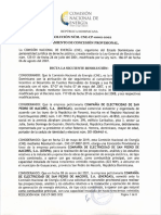 Cne CP 0002 2022 San Pedro de Macoris S.a.energas