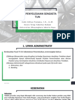 5. ALUR PENYELESAIAN SENGKETA TATA USAHA NEGARA