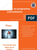 Flúor en Programas Comunitarios