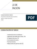 Sistemas de computación - Conmutación de tareas y arquitectura de microprocesadores