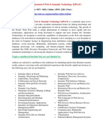 International Journal of Web & Semantic Technology (IJWesT)