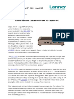 Lanner Releases Cost-Effective SFF 3G Capable IPC