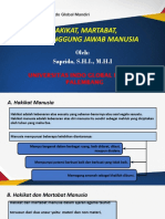 2 Hakikat, Martabat, Dan Tanggung Jawab Manusia