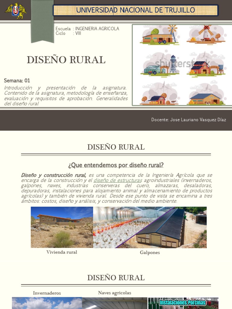 Introducción al Diseño Rural | PDF | Diseño | Agricultura