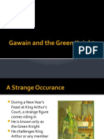 Gawain Seeks Fate at the Green Chapel