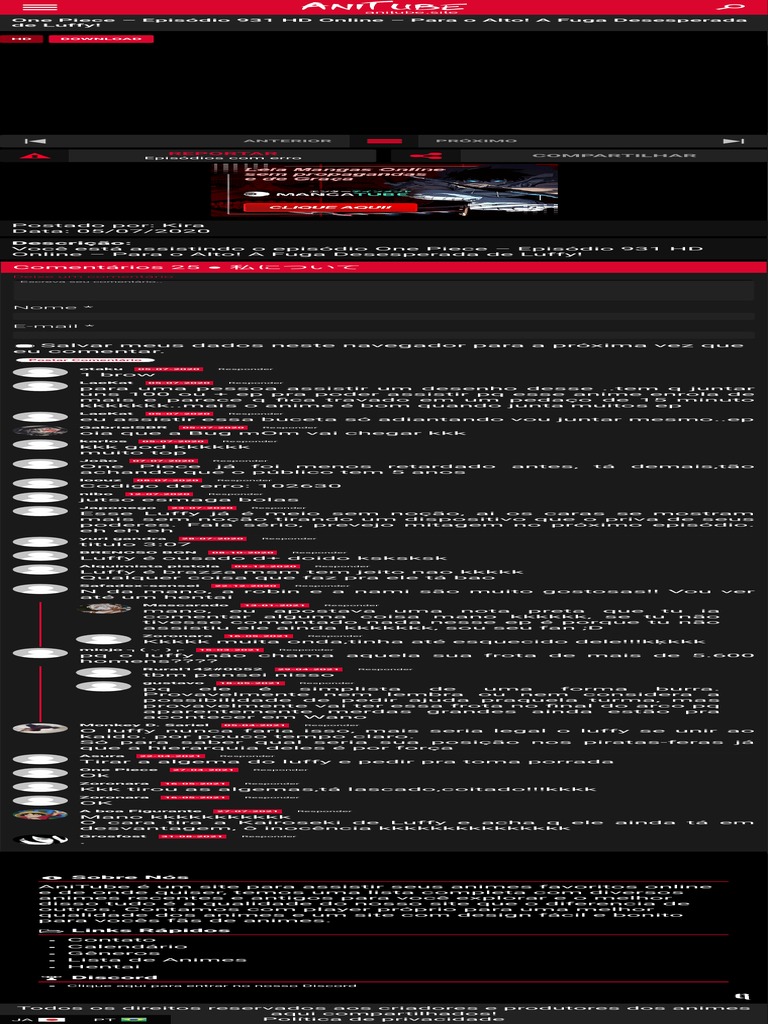 assistir one piece anitube legendado