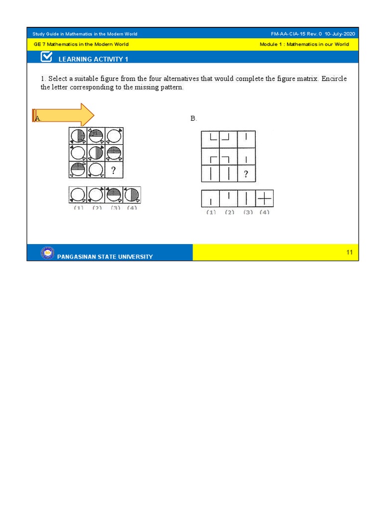 MMWModule - Chapter1 | PDF | Ratio | Arithmetic