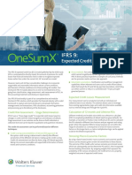 OneSumX IFRS9 ECL Impairments Produc Sheet