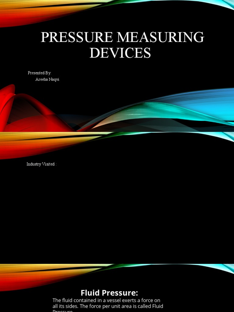 Areeba Naqvi Pressure Measuring Devices PDF