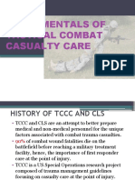 FUNDAMENTALS OF TACTICAL COMBAT CASUALTY CARE For PPSC