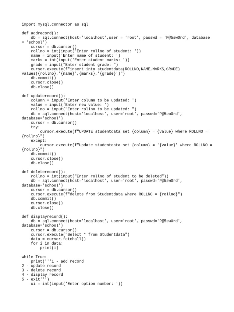 menu_driven_program_studentrecords | PDF
